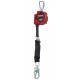 3M PROTECTA Rebel Self Retracting Lifeline - Cable 3590016, Red, 11 ft. (3.3 m)